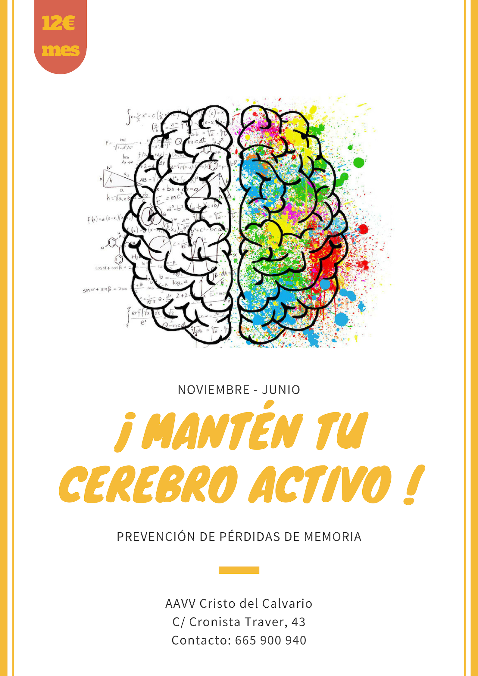 Mantén tu cerebro activo